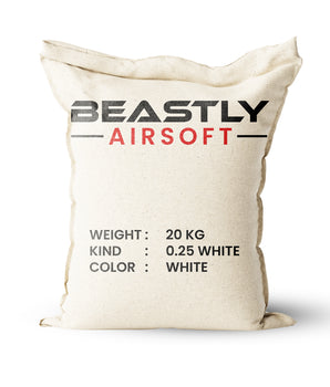 Beastly Airsoft 0.25 Wit 20 KG